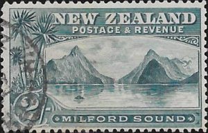 New Zealand: 1898 2s. Grey-Green. SG 258 (FU)