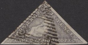 Cape of Good Hope: 1864 6d. Bright Mauve. SG 20 (VFU)