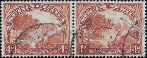 South Africa: 1932 4d. Brown. SG 46 (FU)