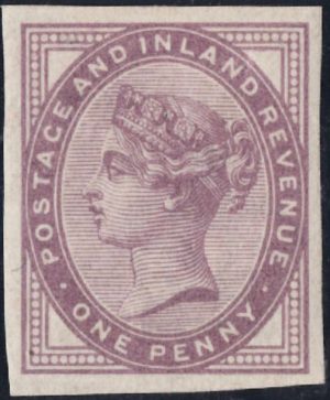 Queen Victoria: 1881 1d. Lilac Imprimatur. SG 172 (MH)
