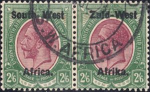 South West Africa: 1923 2s.6d. Purple & Green. SG 9 (FU)