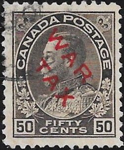 Canada: 1915 50c. Sepia. SG 227 (FU)